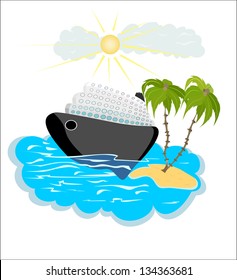 Travel transportation icon