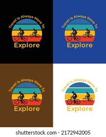 travel t-shirt design vector file