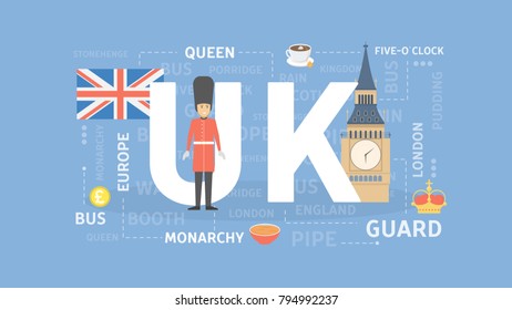 Travel United Kingdom. Visit country with british culture and architecture.