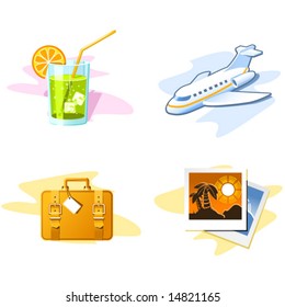 Travel and Vacation icons