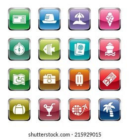 Travel and Vacation icons