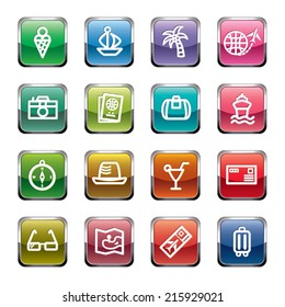 Travel and Vacation icons