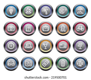 Travel and Vacation icons