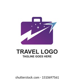 Travel and Vacation Logo Design Vector