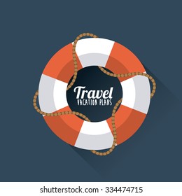travel vacation plans design, vector illustration eps10 graphic 