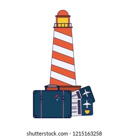 Travel and vacation symbols