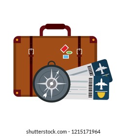 Travel and vacation symbols