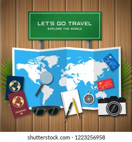 Travel and vacations concept