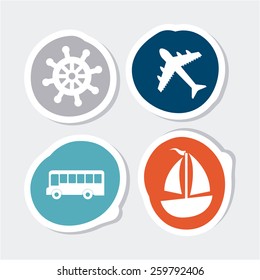 travel vacations design, vector illustration eps10 graphic 