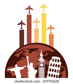 travel vacations design, vector illustration eps10 graphic 