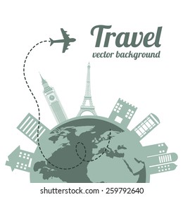 travel vacations design, vector illustration eps10 graphic 