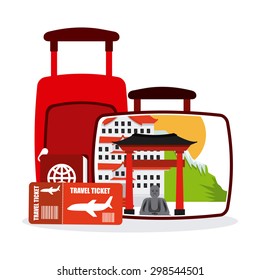travel vacations  design, vector illustration eps10 graphic 