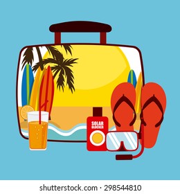 travel vacations  design, vector illustration eps10 graphic 