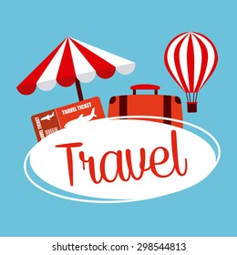 travel vacations  design, vector illustration eps10 graphic 