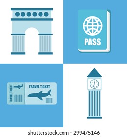 travel vacations design, vector illustration eps10 graphic 