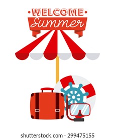 travel vacations design, vector illustration eps10 graphic 
