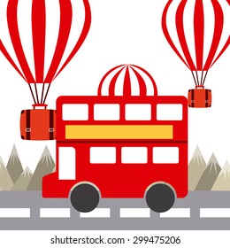 travel vacations design, vector illustration eps10 graphic 