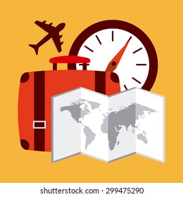 travel vacations  design, vector illustration eps10 graphic 