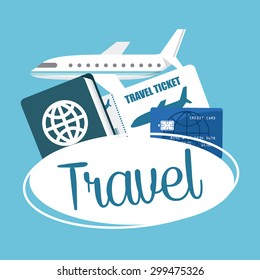 travel vacations  design, vector illustration eps10 graphic 