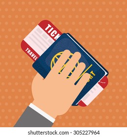 Travel vacations design, vector illustration eps 10.