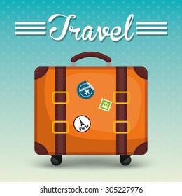 Travel vacations design, vector illustration eps 10.