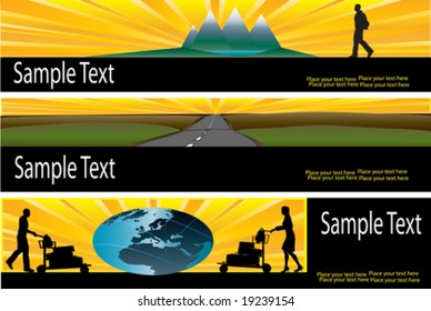 Travel Vector Banners