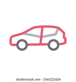 travel vector colour line icon 