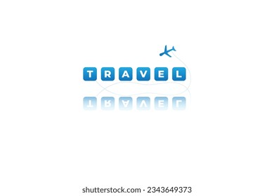 Travel - vector design illustration