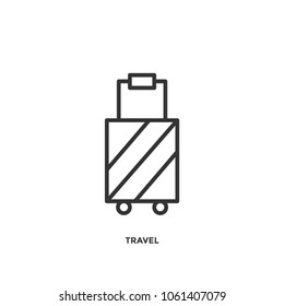 Travel vector icon