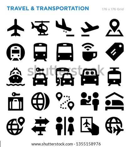 Travel Vector Icon Set