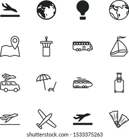 travel vector icon set such as: flippers, freedom, swim, transfer, shape, bag, treasure, season, sailing, auto, marker, voyage, deck, ship, steam, rail, red, logo, security, track, dive, flipper, pin