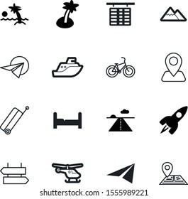 Travel Vector Icon Set Such Fire Stock Vector (Royalty Free) 1555989221 ...