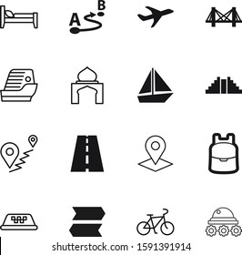 travel vector icon set such as: liner, healthy, communication, outdoor, air, market, activity, commercial, motel, routing, button, choice, app, place, lunar, gray, knowledge, gate, lifestyle