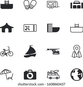 travel vector icon set such as: female, case, continent, shoot, card, photography, asian, flyer, comfort, trailer, festival, yacht, handbag, fly, wheel, air, sim, rescue, access, minimal, bedroom