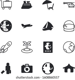 travel vector icon set such as: man, yacht, carry, airliner, up, sailing, front, shuttle, security, national, peg, fire, digital, identity, foreign, hat, clinic, care, media, frame, identification