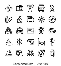 Travel Vector Icons 2