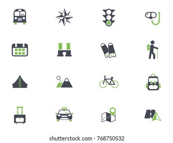 travel vector icons for your creative ideas