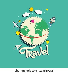 travel vector illustration