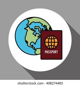 travel vector illustration , vector icon