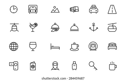 Travel Vector Line Icons 2