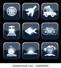 Travel vector set