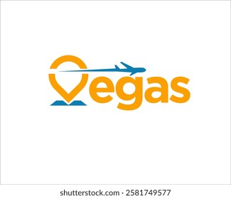 travel to vegas logo for logistic and tourism