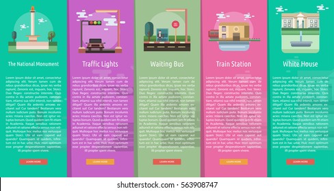 Travel Vertical Banner Concept