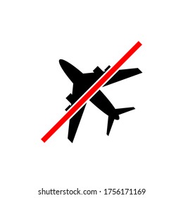 Travel Warning Icon - Vector Illustration for Design and Websites, Presentation or Application.