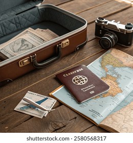 travel world with passport visa