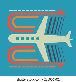Travel the World Plane icon