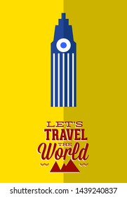 
travel the world promotional campaign poster