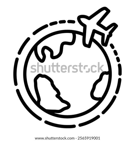 Travel World Vector Icon Collection