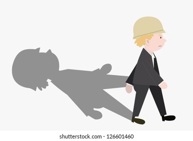 Traveler and His Shadow