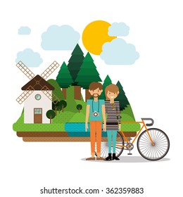 Traveler lifestyle design 
